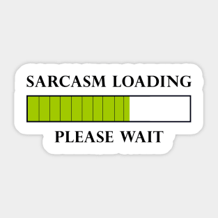 Sarcasm Loading Sticker